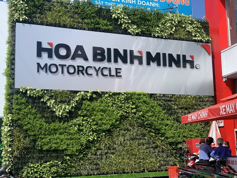 Thi công cảnh quan HONDA HÒA BÌNH MINH