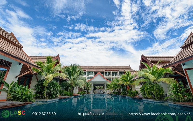 thiết kế cảnh quan resort