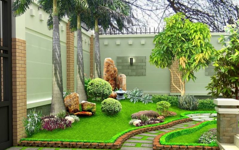 Các phong cách thiết kế sân vườn