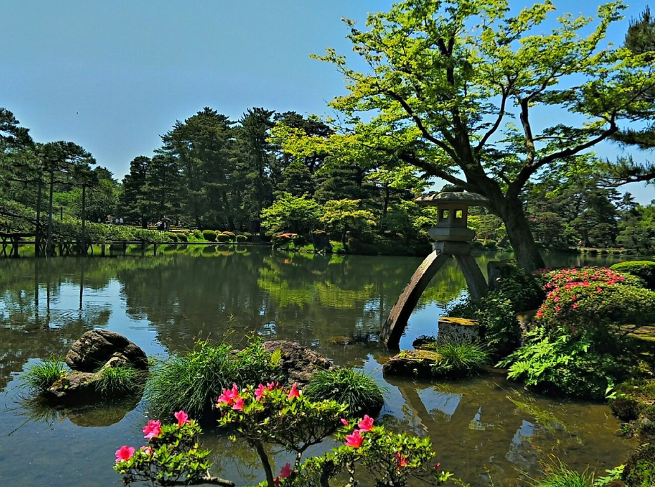 Vườn thiền Kenrokuen - Kanazawa